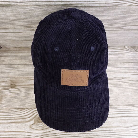 ST LOUIS CARDINALS SGA STADIUM GIVEAWAY CORDUROY BLUE BASEBALL HAT CAP - Picture 3 of 8